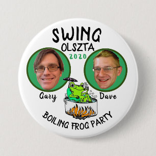 Badge Rond 7,6 Cm Gary Swing / Dave Olszta 2020