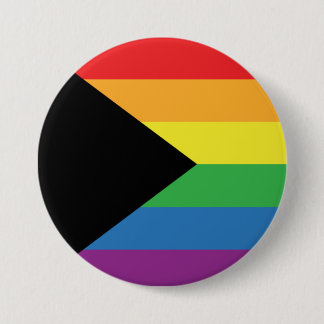 Badge Rond 7,6 Cm Gay pride - Drapeau Gay pride BLM - Arc-en-ciel