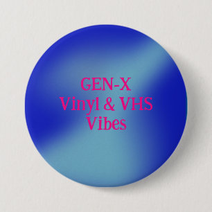 BADGE ROND 7,6 CM GEN-X