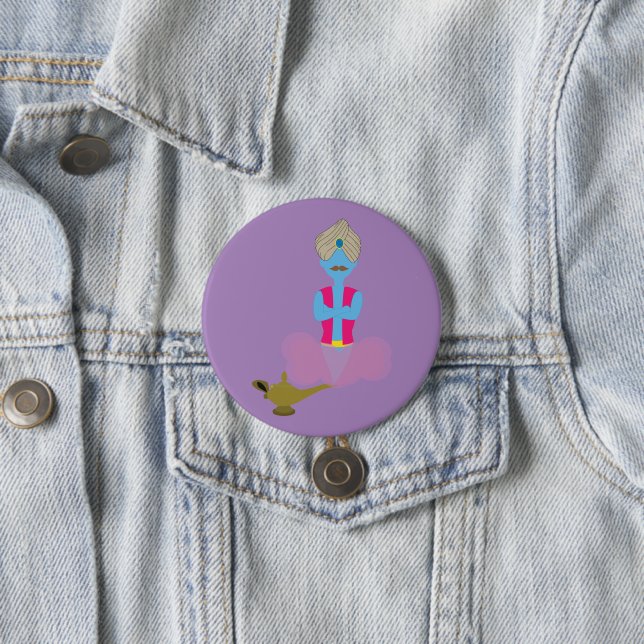 Badge Rond 7,6 Cm Génie (En situation)