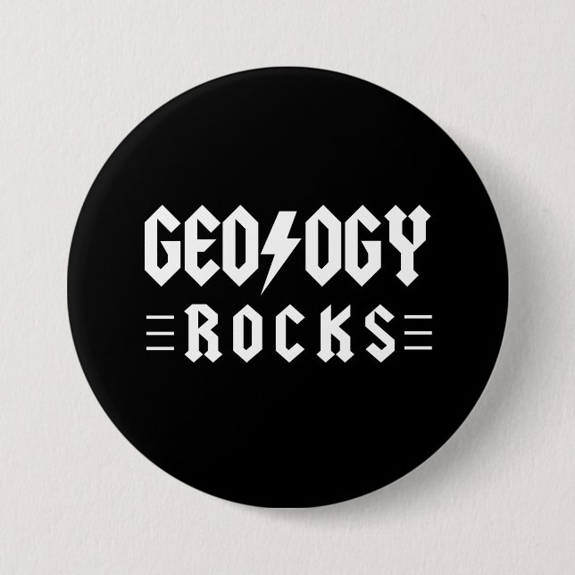 Badge Rond 7,6 Cm Géologie rocks (Devant)