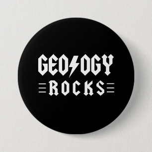 Badge Rond 7,6 Cm Géologie rocks
