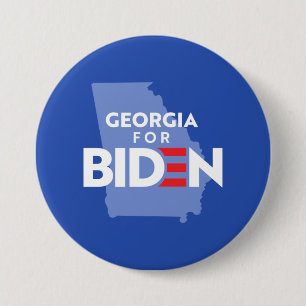 Badge Rond 7,6 Cm Géorgie-Pour-Biden