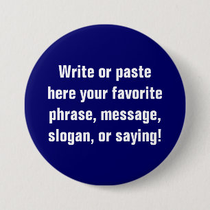 Badge Rond 7,6 Cm Grand bouton (3 pouces)