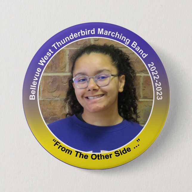 Badge Rond 7,6 Cm Guard Sophia 11 (Devant)