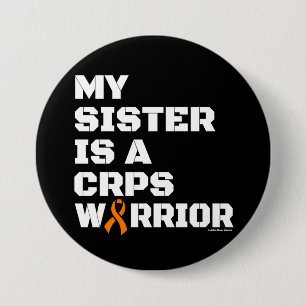 Badge Rond 7,6 Cm Guerrier/Bloc/Soeur...SPRC