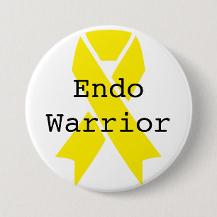 Badge Rond 7,6 Cm Guerrier Endo