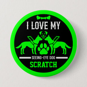 Badge Rond 7,6 Cm Guide des cadeaux de chien