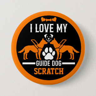 Badge Rond 7,6 Cm Guide des cadeaux de chien