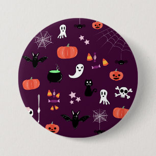 Badge Rond 7,6 Cm Halloween