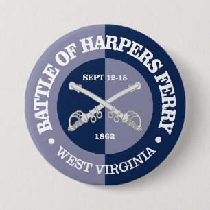Badge Rond 7,6 Cm Harpers Ferry (B&G)