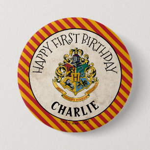 Badge Rond 7,6 Cm Harry Potter   Anniversaire de Hogwarts
