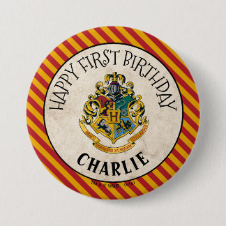 Badge Rond 7,6 Cm Harry Potter | Anniversaire de Hogwarts