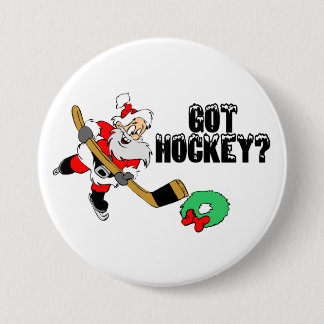 Badge Rond 7,6 Cm Hockey obtenu ?
