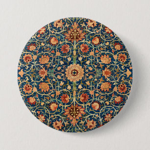 Badge Rond 7,6 Cm Holland Park Design (par William Morris)