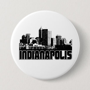 Badge Rond 7,6 Cm Horizon d'Indianapolis
