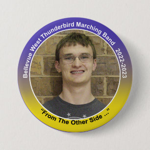 Badge Rond 7,6 Cm Horn Simon 11