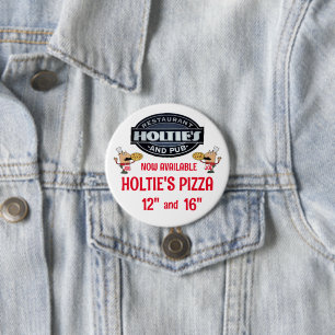 BADGE ROND 7,6 CM HOTIES PIZZA