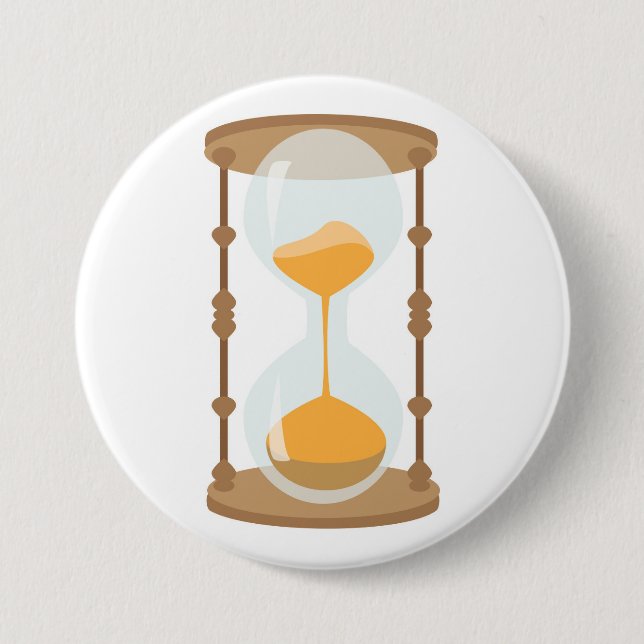 Badge Rond 7,6 Cm Hourglass (Devant)