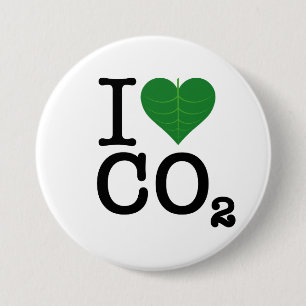 Badge Rond 7,6 Cm I Heart CO2