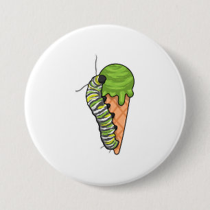 Badge Rond 7,6 Cm Ice cream