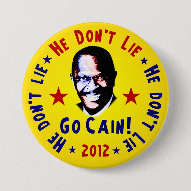 Badge Rond 7,6 Cm Il ne se trouvent pas - vont Caïn - 2012 (Devant)