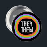 Badge Rond 7,6 Cm ILS LEUR Colorful Genre Arc-en-ciel Pronouns<br><div class="desc">Décorez votre tenue avec ce bouton d'art cool. Ça fait un grand cadeau ! Vous pouvez le customiser,  modifier les couleurs,  les polices et ajouter du texte. Consultez ma boutique pour plus de couleurs et de motifs ! Faites-moi savoir si vous aimeriez quelque chose de personnalisé aussi.</div>