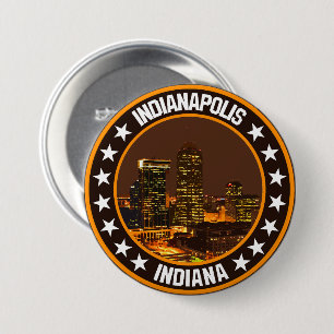 Badge Rond 7,6 Cm Indianapolis