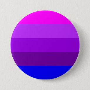 Badge Rond 7,6 Cm Indicateur de fierté transgenre alternatif