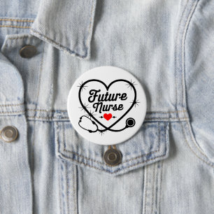 Badge Rond 7,6 Cm Infirmière future
