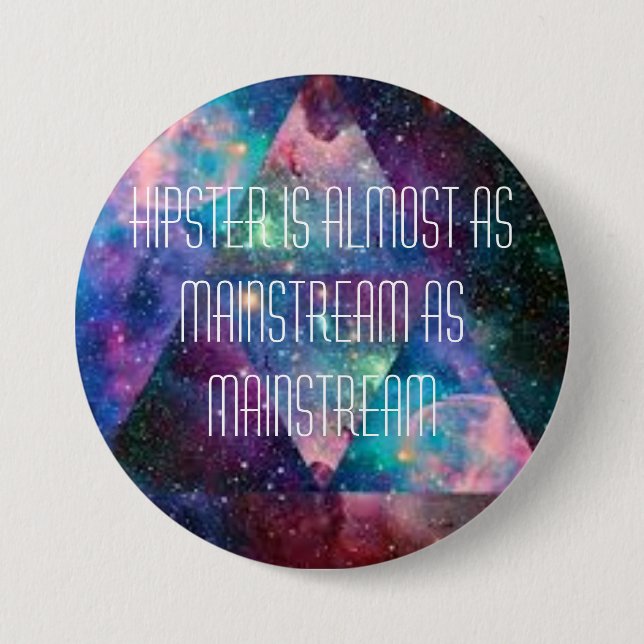 Badge Rond 7,6 Cm Insigne de hippie (Devant)