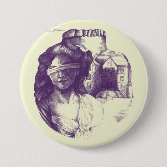 Badge Rond 7,6 Cm Insigne de la broche d'illusion optique (Devant)