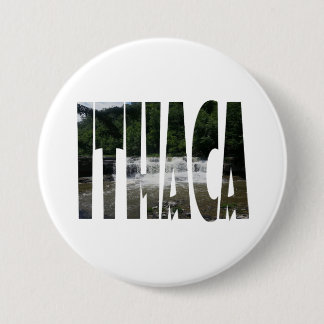 Badge Rond 7,6 Cm Ithaca est Gorges