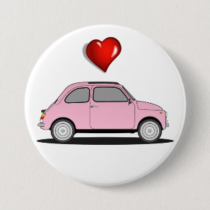 Badge Rond 7,6 Cm J'adore 500