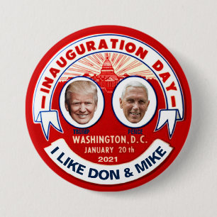 Badge Rond 7,6 Cm J'aime Don & Mike