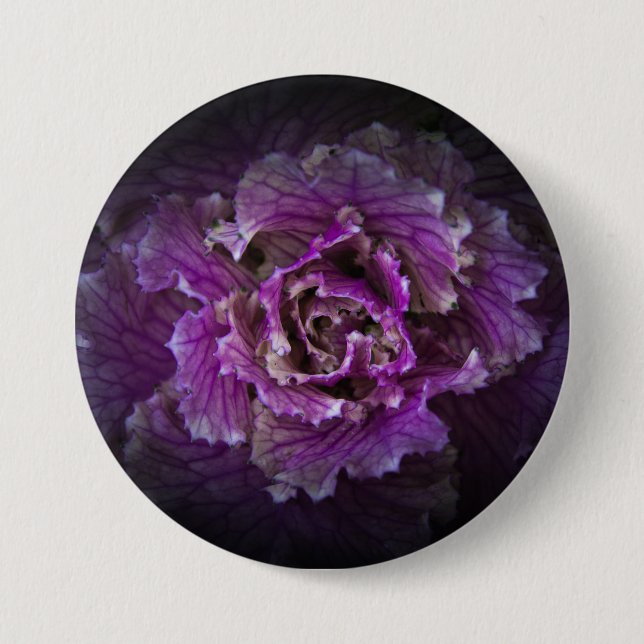 Badge Rond 7,6 Cm Jardin Fleurs No 42 Version couleur (Devant)