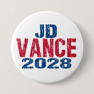 Badge Rond 7,6 Cm JD Vance 2028 (déçu)