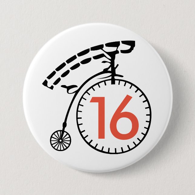Badge Rond 7,6 Cm Je ne suis pas un nombre. (Devant)