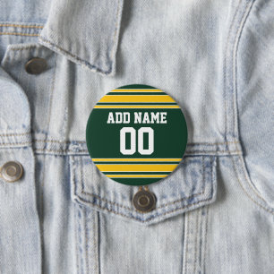 Badge Rond 7,6 Cm Jersey de football avec un nom personnalisé
