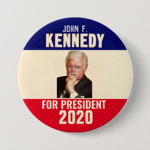 BADGE ROND 7,6 CM JFK 2020