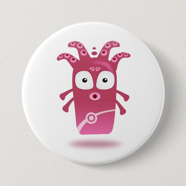 Badge Rond 7,6 Cm Jibboo-Bouton (Devant)