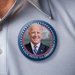 Badge Rond 7,6 Cm Joe Biden 2024 pour le président Photo Maison Blan<br><div class="desc">Un design classique avec une photo de l'homme candidat à la présidence. Il est candidat aux élections de 2024 dans la primaire démocrate. Consultez notre magasin pour d'autres candidats et campagnes.</div>