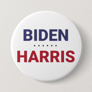 Badge Rond 7,6 Cm Joe Biden et Kamala Harris (Élection américaine 20