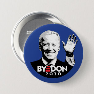 BADGE ROND 7,6 CM JOE BYE DON