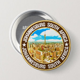 Badge Rond 7,6 Cm Johannesburg