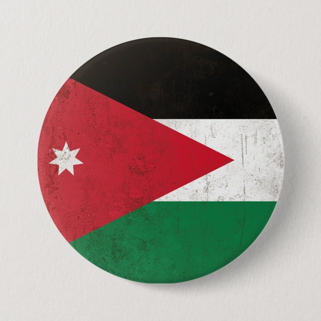 Badge Rond 7,6 Cm Jordanie (Devant)