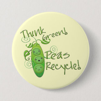 Badge Rond 7,6 Cm Jour de la terre ambiant