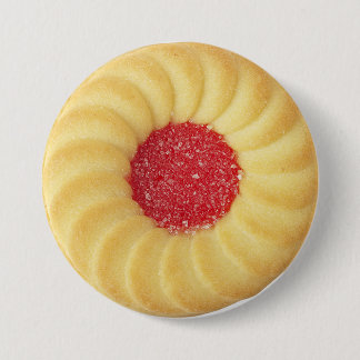 Badge Rond 7,6 Cm Jour national du biscuit à l'empreinte digitale