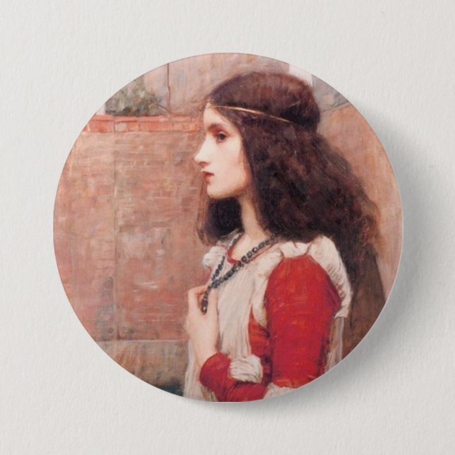 Badge Rond 7,6 Cm Juliet (Devant)