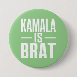 Badge Rond 7,6 Cm Kamala est une peste 